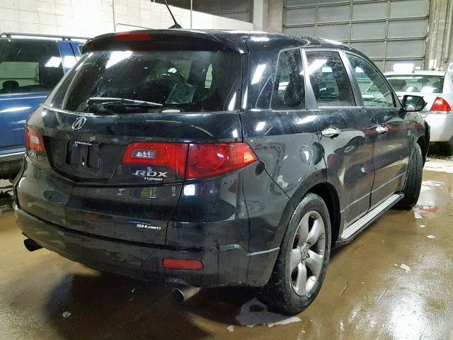 5J8TB18597A017723 - 2007 ACURA RDX TECHNO BLACK photo 4