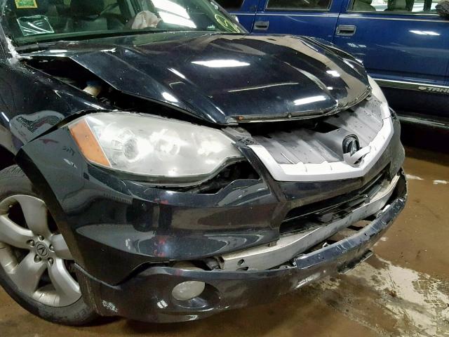 5J8TB18597A017723 - 2007 ACURA RDX TECHNO BLACK photo 9