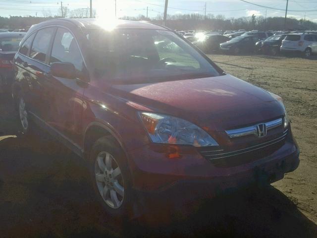 5J6RE48719L012634 - 2009 HONDA CR-V EXL RED photo 1