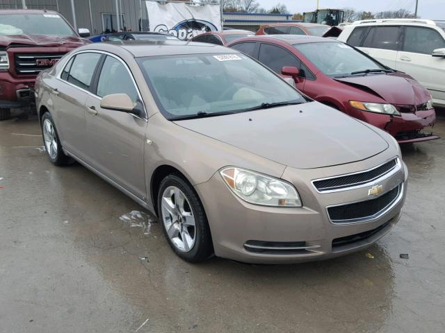 1G1ZH57BX8F222339 - 2008 CHEVROLET MALIBU 1LT 棕色 照片 1