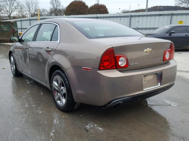 1G1ZH57BX8F222339 - 2008 CHEVROLET MALIBU 1LT 棕色 照片 3