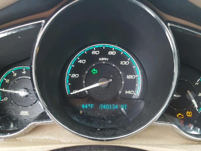 1G1ZH57BX8F222339 - 2008 CHEVROLET MALIBU 1LT 棕色 照片 8