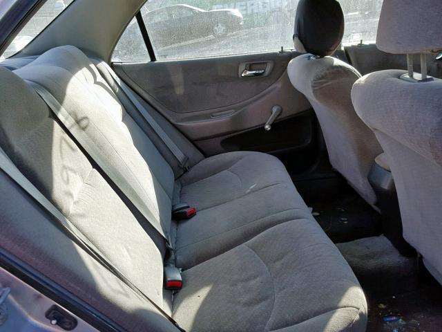 1HGCF86661A059864 - 2001 HONDA ACCORD VAL SILVER photo 6