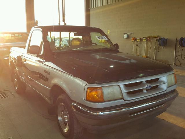 1FTCR10A8TPA11311 - 1996 FORD RANGER BLACK photo 1