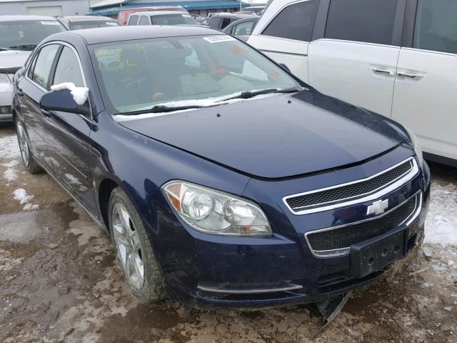 1G1ZH57B394191299 - 2009 CHEVROLET MALIBU 1LT BLUE photo 1