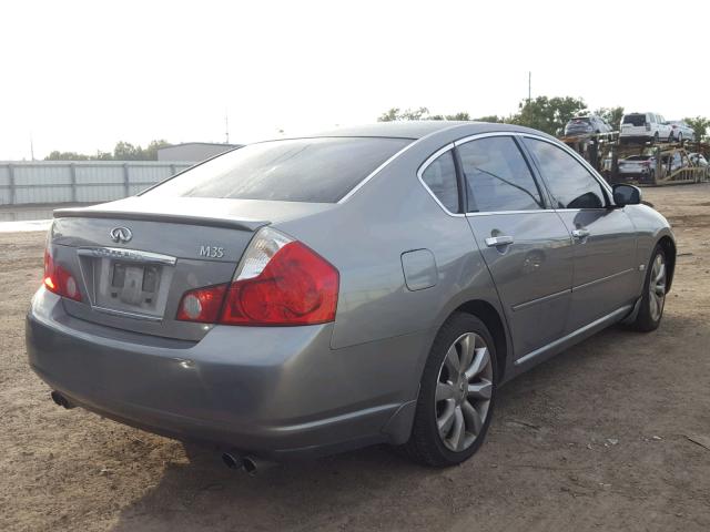 JNKAY01E06M116144 - 2006 INFINITI M35 BASE GRAY photo 4