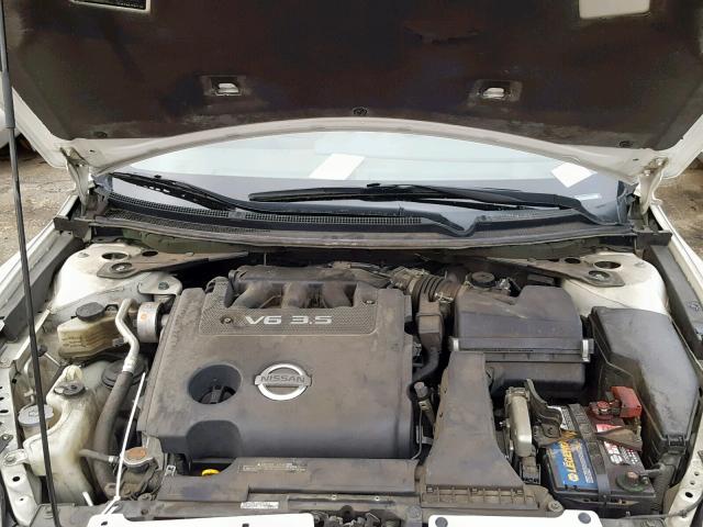 1N4BL24E08C113268 - 2008 NISSAN ALTIMA 3.5 WHITE photo 7