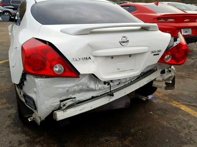 1N4BL24E08C113268 - 2008 NISSAN ALTIMA 3.5 WHITE photo 9