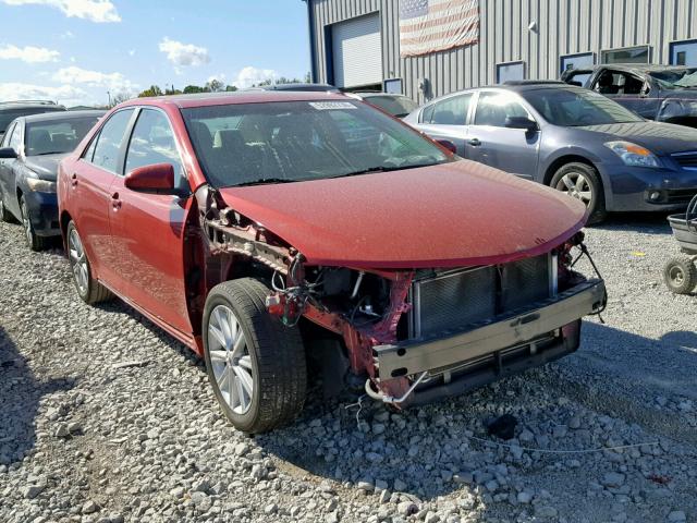 4T1BF1FK4CU528171 - 2012 TOYOTA CAMRY BASE RED photo 1