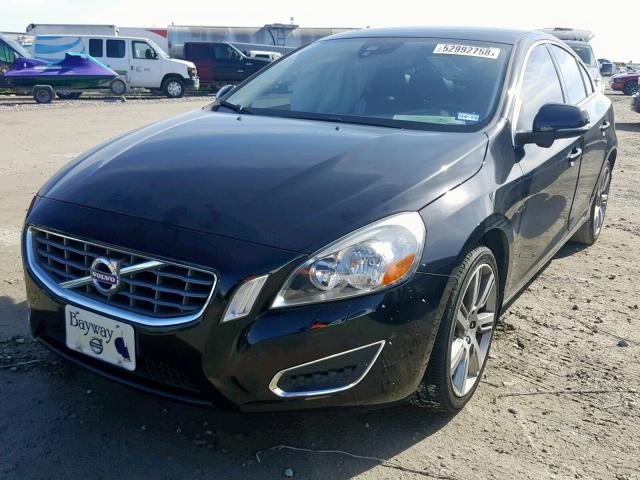 YV1622FS1C2128405 - 2012 VOLVO S60 T5 BLACK photo 2