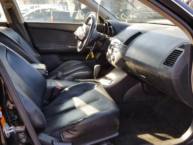 1N4BL11E25N922088 - 2005 NISSAN ALTIMA SE BLACK photo 5