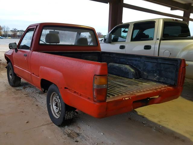 JT4RN50R7G0199742 - 1986 TOYOTA PICKUP 1/2 ORANGE photo 3