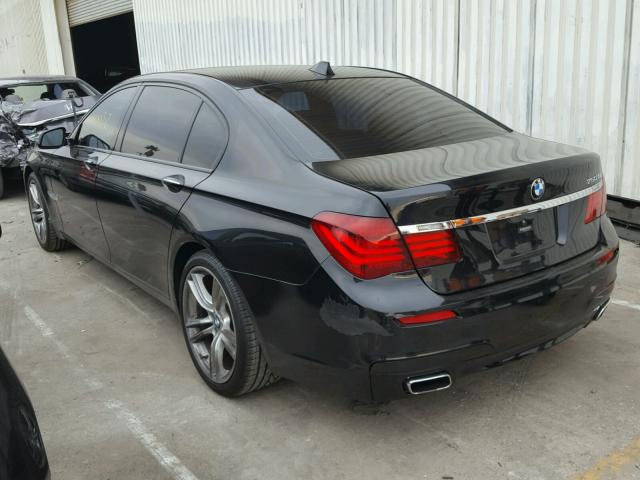 WBAYE4C57DD137032 - 2013 BMW 740 LI BLACK photo 3