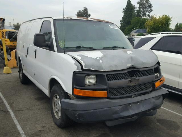 1GCFG15X461217958 - 2006 CHEVROLET EXPRESS G1 WHITE photo 1