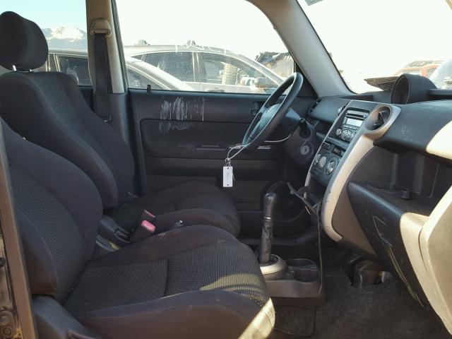 JTLKT334350180019 - 2005 TOYOTA SCION XB Қара фото 5