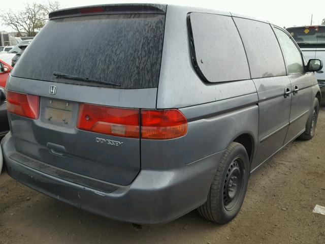 2HKRL1857YH610206 - 2000 HONDA ODYSSEY LX GRAY photo 4