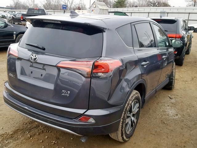 2T3RFREV0JW703335 - 2018 TOYOTA RAV4 ADVEN GRAY photo 4