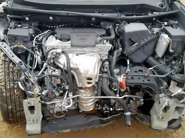 2T3RFREV0JW703335 - 2018 TOYOTA RAV4 ADVEN GRAY photo 7