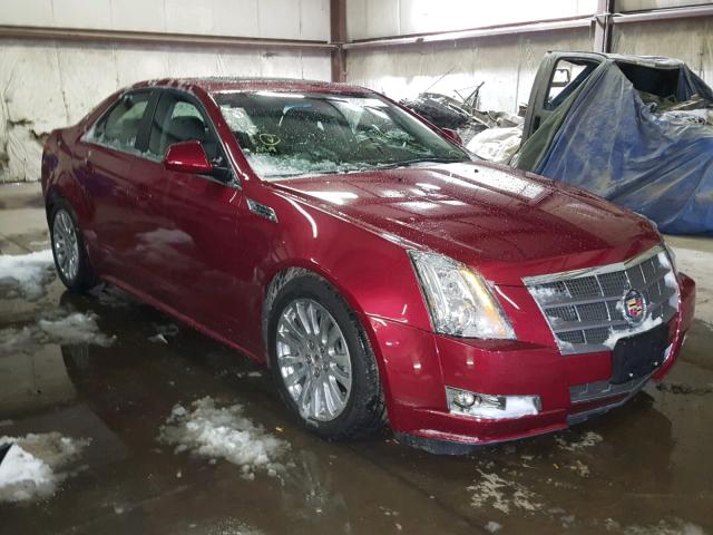 1G6DS5EV0A0137926 - 2010 CADILLAC CTS PREMIU RED photo 1