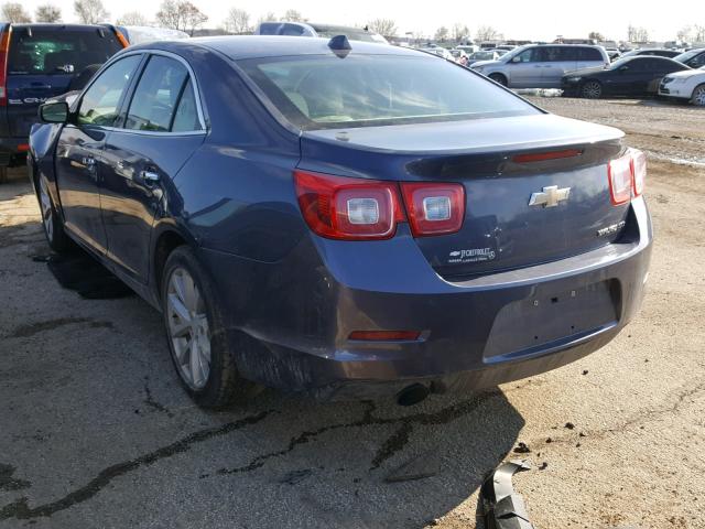 1G11H5SA9DF243785 - 2013 CHEVROLET MALIBU LTZ 蓝色 照片 3