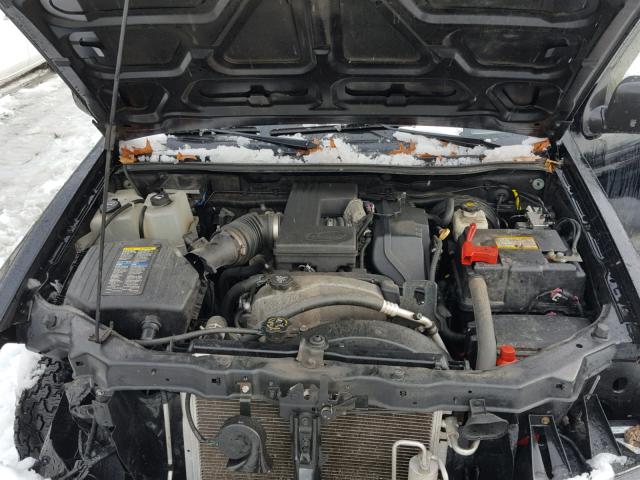 1GCDT24EX88222908 - 2008 CHEVROLET COLORADO L BLACK photo 7