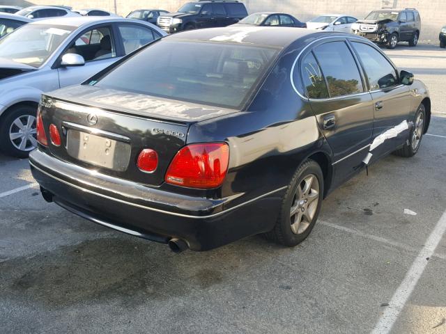 JT8BD69S230190018 - 2003 LEXUS GS 300 BLACK photo 4