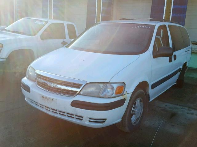 1GNDX03E93D311046 - 2003 CHEVROLET VENTURE WHITE photo 2