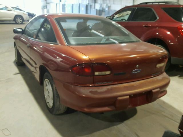 1G1JC1247W7261023 - 1998 CHEVROLET CAVALIER B RED photo 3