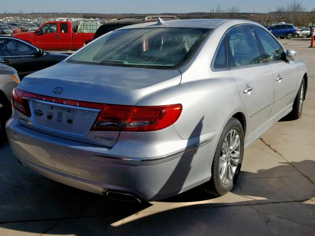 KMHFC4DF4BA540385 - 2011 HYUNDAI AZERA GLS SILVER photo 4