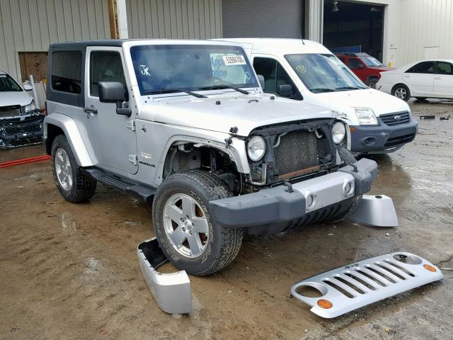 1J4GA5D11AL107256 - 2010 JEEP WRANGLER S SILVER photo 1