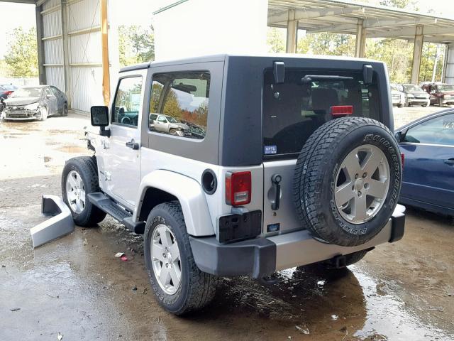 1J4GA5D11AL107256 - 2010 JEEP WRANGLER S SILVER photo 3