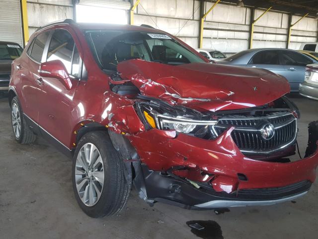 KL4CJASB3HB155506 - 2017 BUICK ENCORE PRE RED photo 1