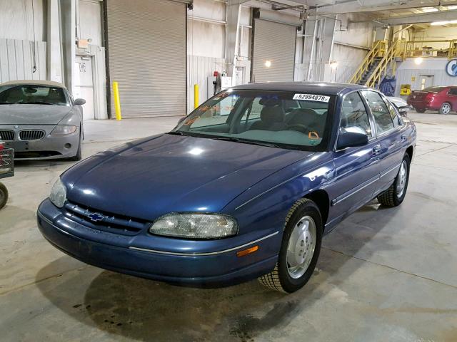 2G1WN52MXT9310751 - 1996 CHEVROLET LUMINA LS BLUE photo 2