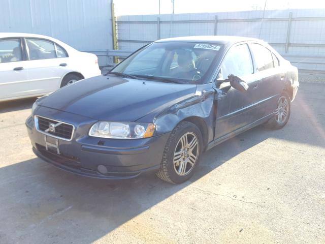 YV1RS592882690528 - 2008 VOLVO S60 2.5T BLUE photo 2