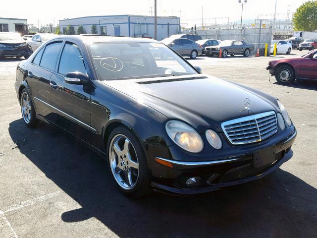 WDBUF65J15A713946 - 2005 MERCEDES-BENZ E 320 BLACK photo 1