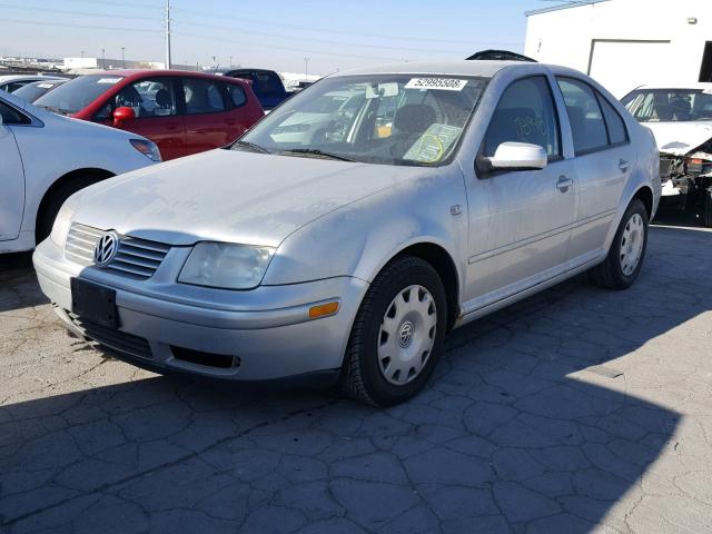 3VWRK29M81M055374 - 2001 VOLKSWAGEN JETTA GL SILVER photo 2