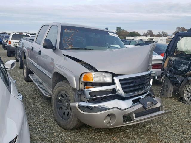 2GTEK13T161136081 - 2006 GMC NEW SIERRA GRAY photo 1