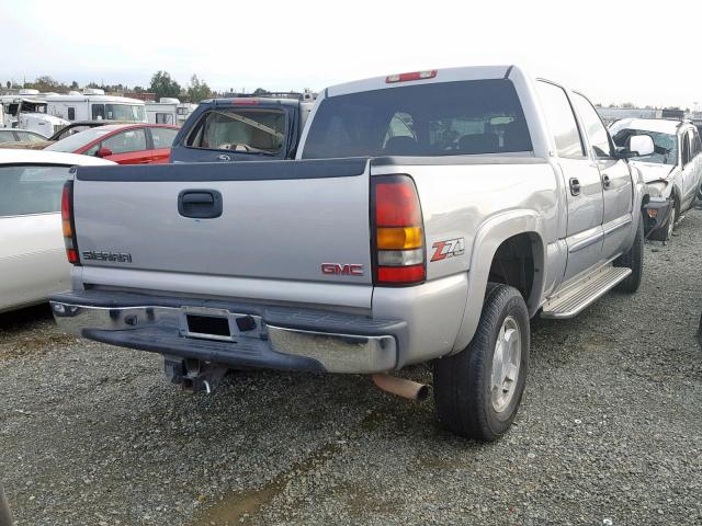 2GTEK13T161136081 - 2006 GMC NEW SIERRA GRAY photo 4