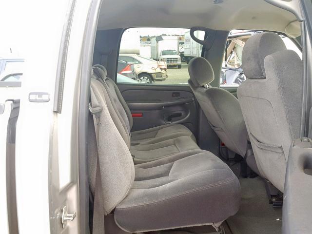 2GTEK13T161136081 - 2006 GMC NEW SIERRA GRAY photo 6