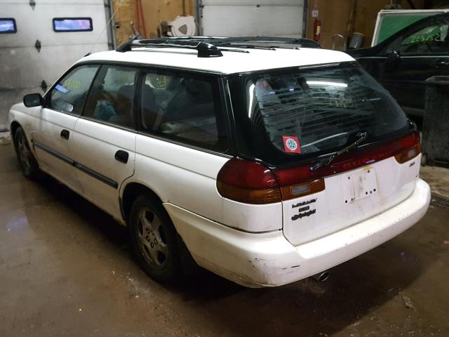 4S3BK4353V6306177 - 1997 SUBARU LEGACY L WHITE photo 3