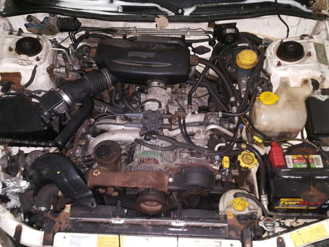 4S3BK4353V6306177 - 1997 SUBARU LEGACY L WHITE photo 7