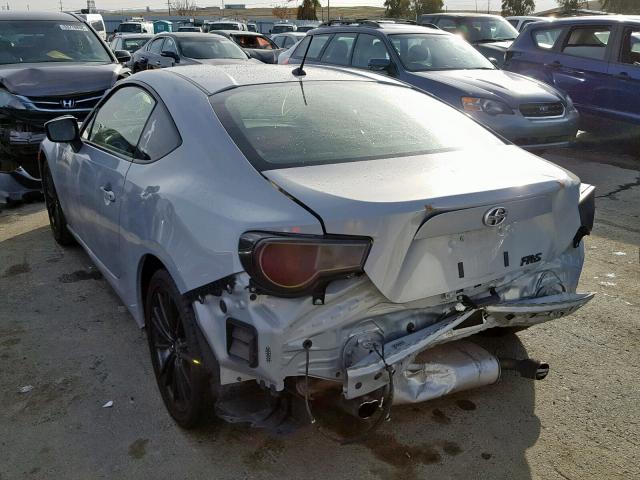 JF1ZNAA17D2729991 - 2013 TOYOTA SCION FR-S GRAY photo 3