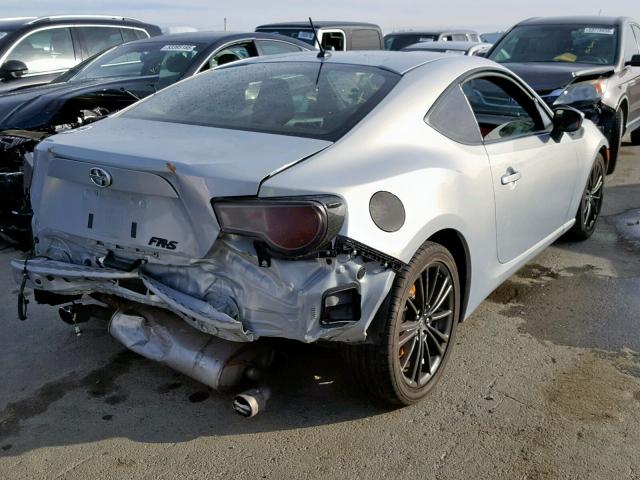 JF1ZNAA17D2729991 - 2013 TOYOTA SCION FR-S GRAY photo 4