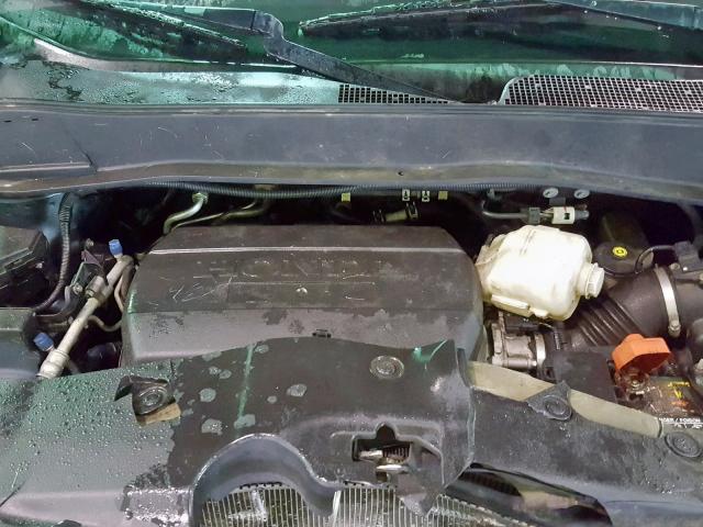 5FNYF48239B024189 - 2009 HONDA PILOT LX BLUE photo 7