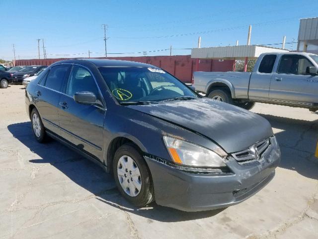 1HGCM55494A174287 - 2004 HONDA ACCORD LX CHARCOAL photo 1