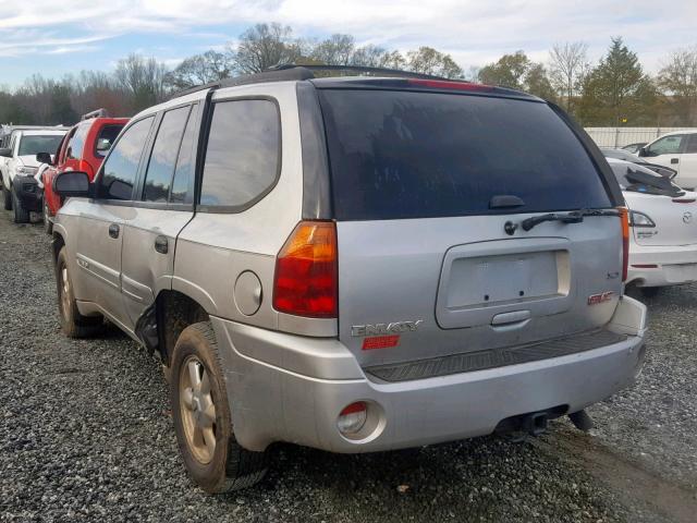 1GKDT13S742443952 - 2004 GMC ENVOY SILVER photo 3