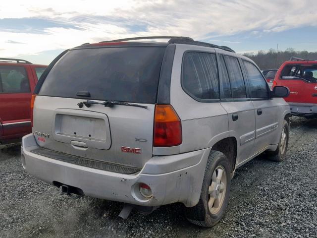 1GKDT13S742443952 - 2004 GMC ENVOY SILVER photo 4