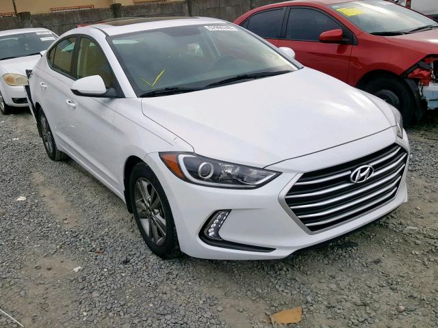 5NPD84LF1JH231155 - 2018 HYUNDAI ELANTRA SE WHITE photo 1