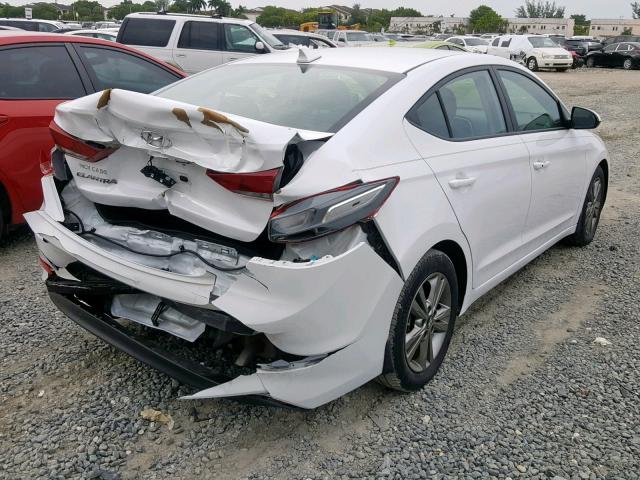 5NPD84LF1JH231155 - 2018 HYUNDAI ELANTRA SE WHITE photo 4