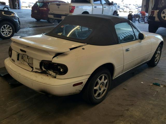 JM1NA3536V0727478 - 1997 MAZDA MX-5 MIATA WHITE photo 4